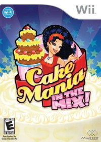 Cake Mania In The Mix Wii US box art